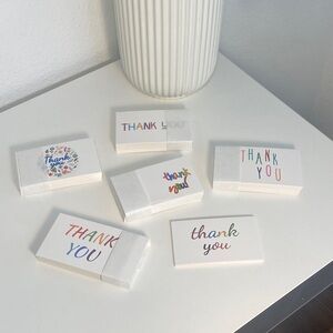New 40 Mini “Thank You”  Cards Choice of Design